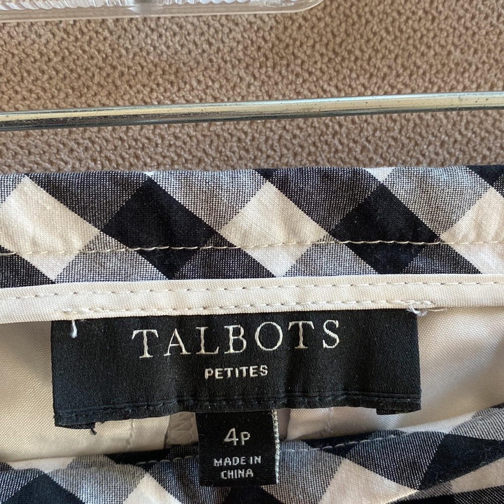 Talbots Checkered Pants - image 4